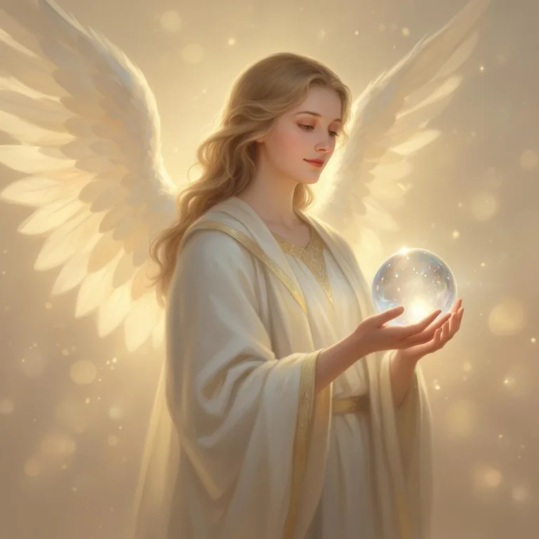 Portrait of Celestia, the Angel Card Messenger
