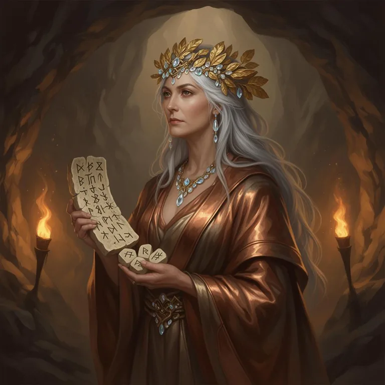 Portrait of Sibyl, the Oracle Card Seer